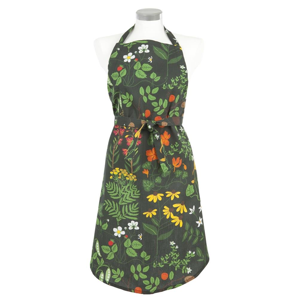 Delantal Leksand verde