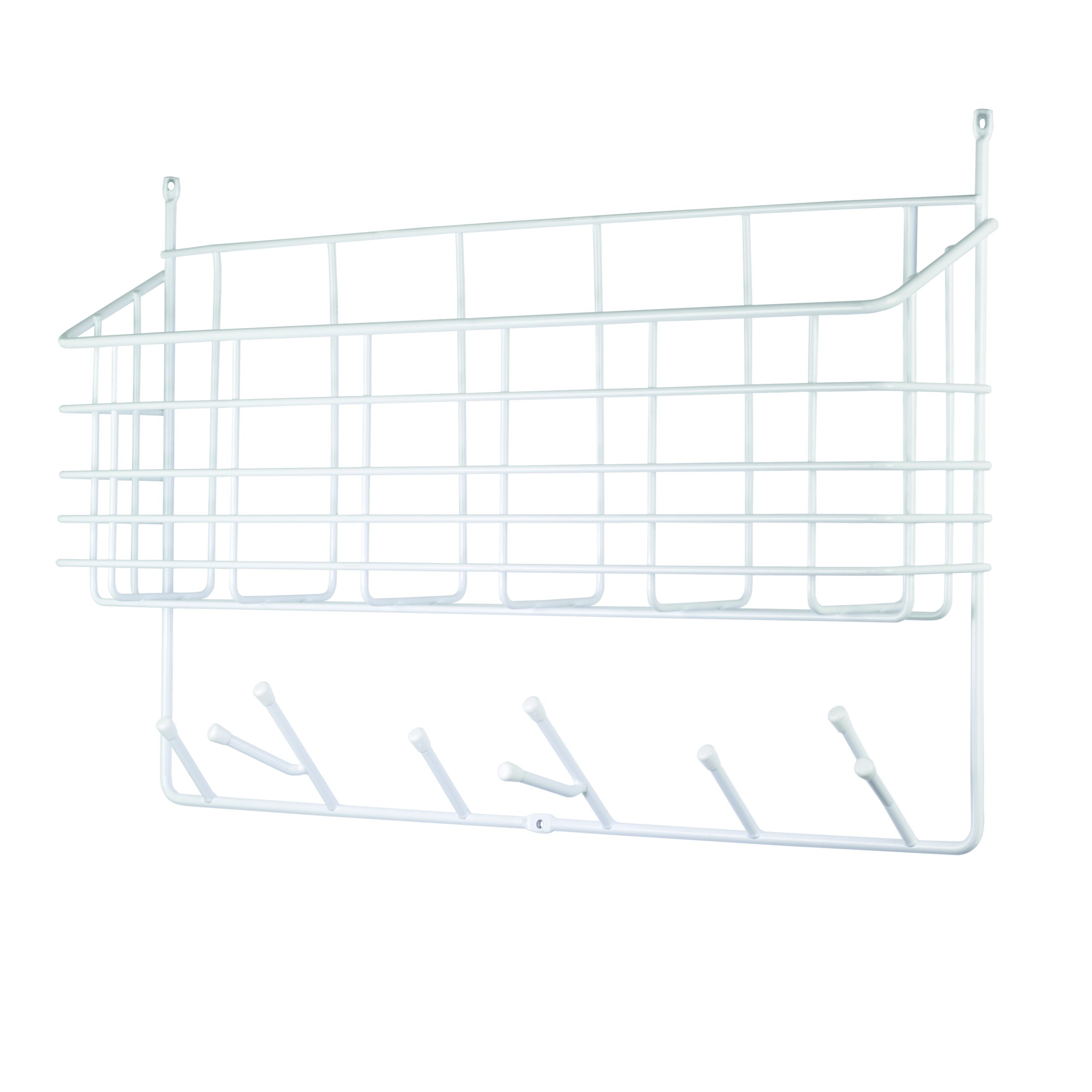 Estante portaobjetos Mitten blanco