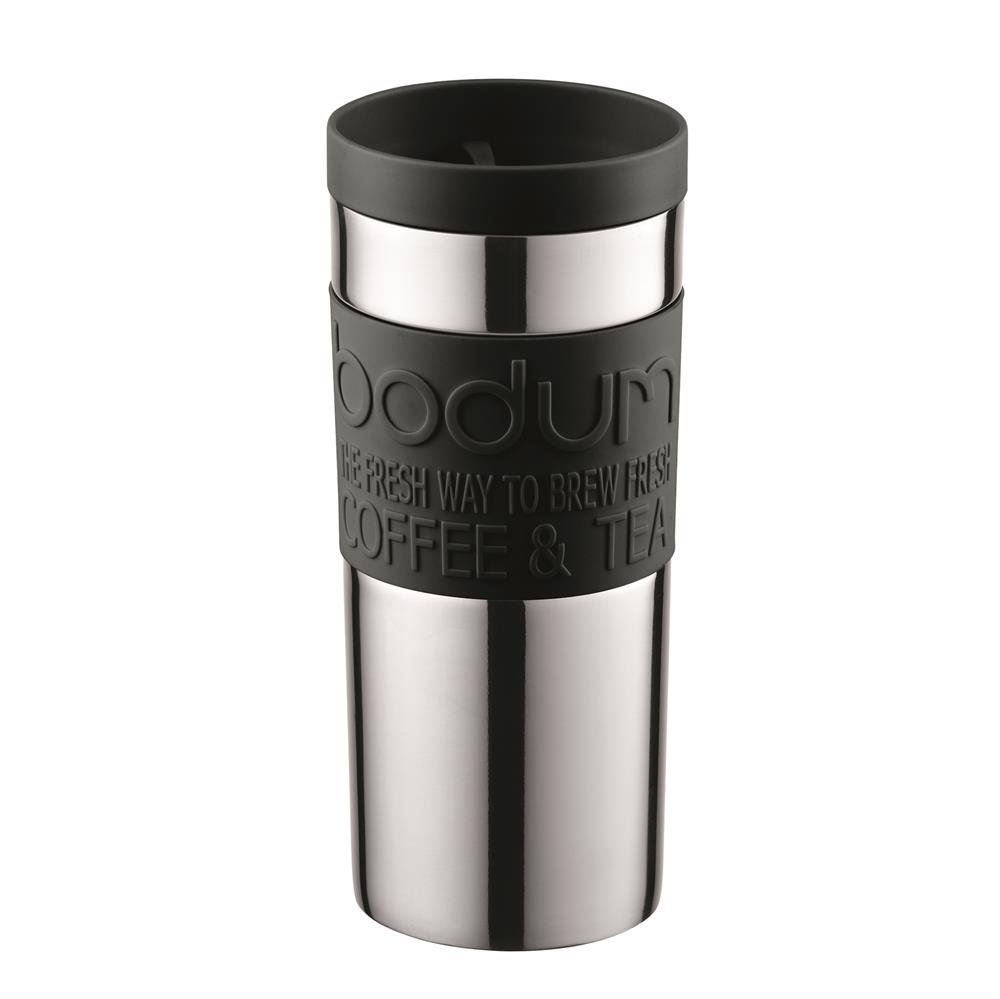 Taza Travel Mug cromo pequeña negro
