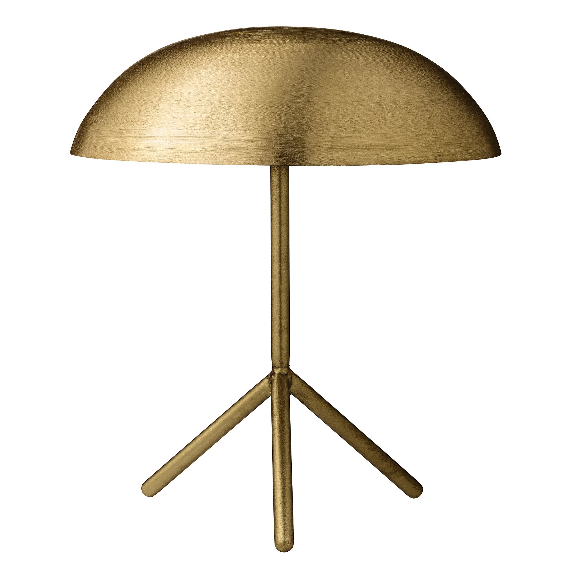 Lámpara de mesa Bloomingville con trípode oro
