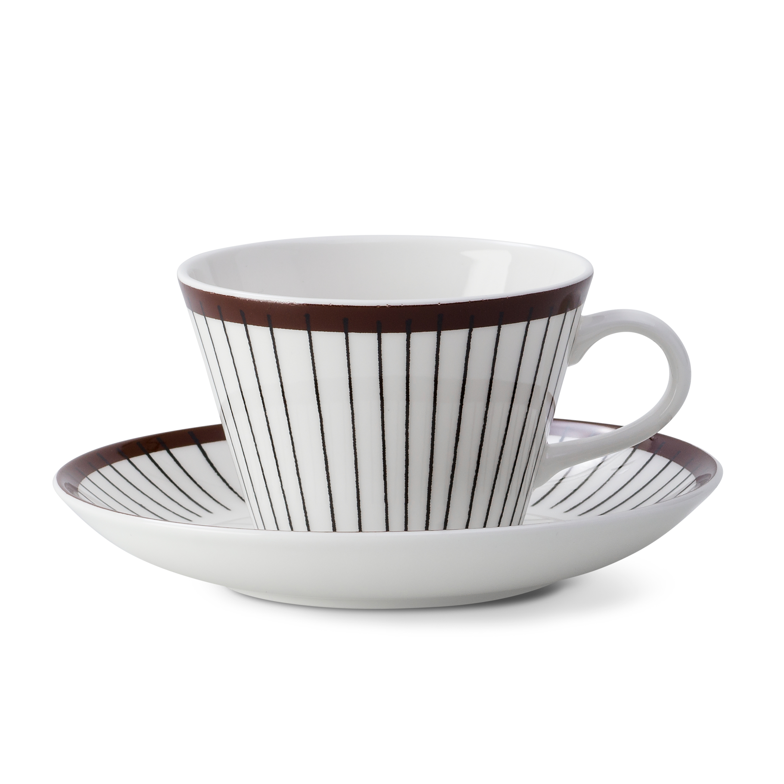 Juego de café Ribb taza de té + platillo