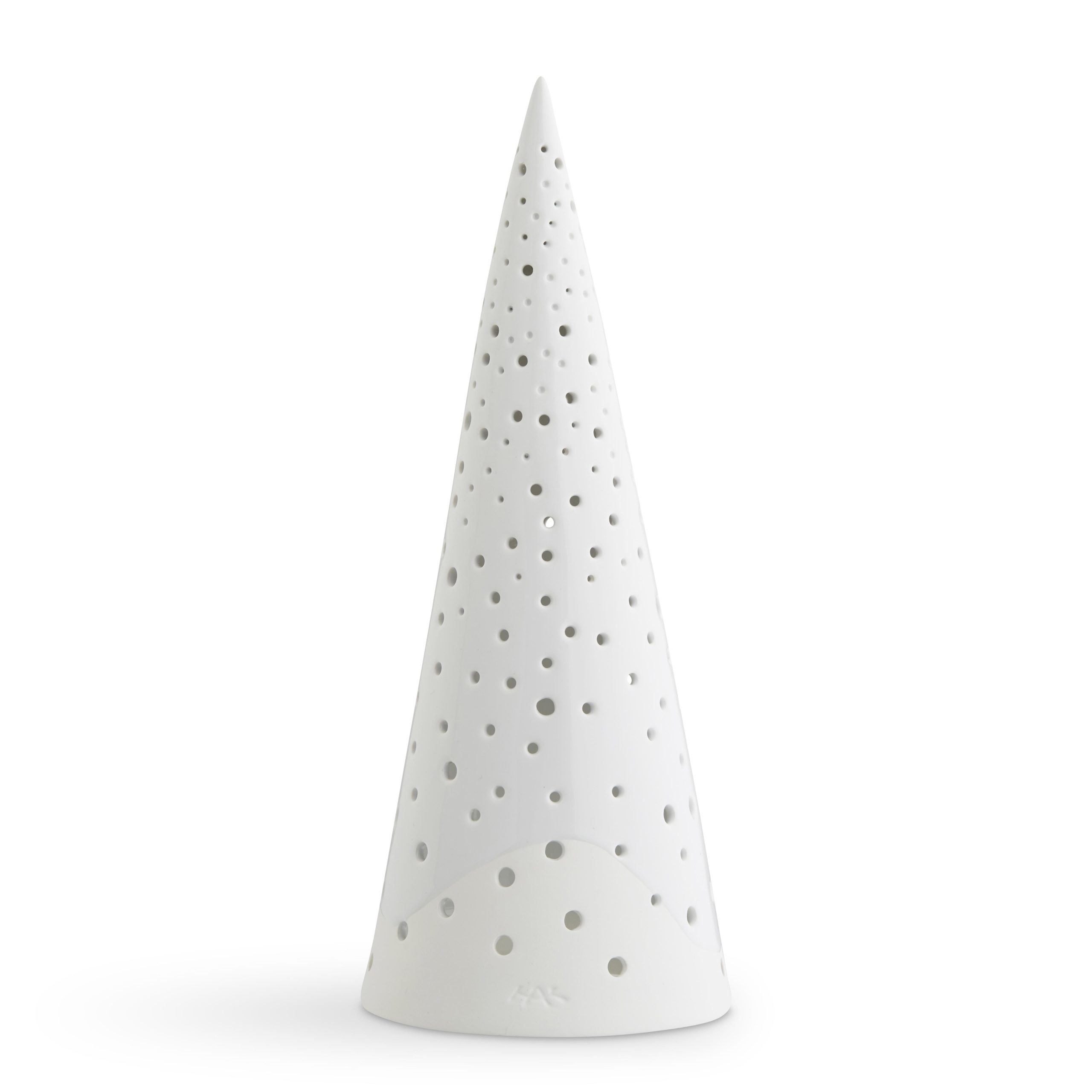 Candelabro Nobili, grande Snow white