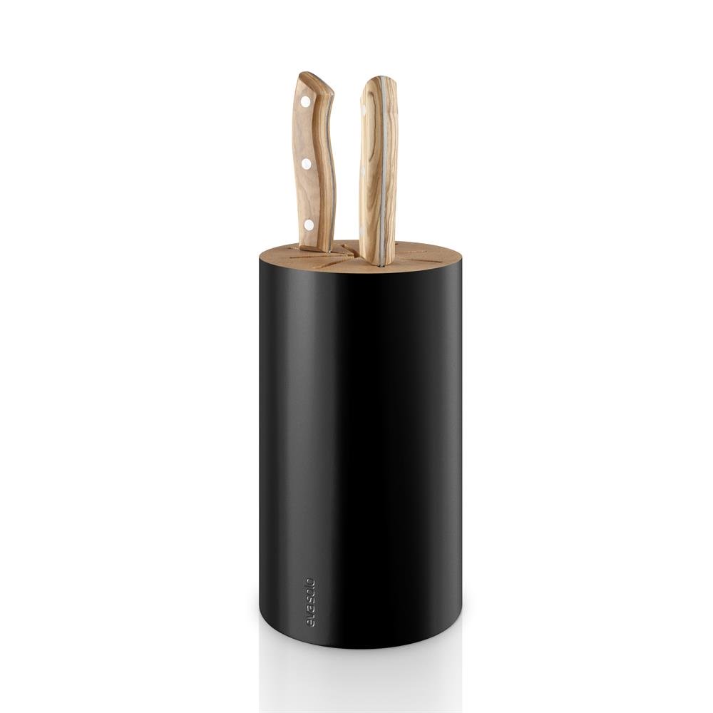 Bloque de cuchillos Nordic Kitchen negro