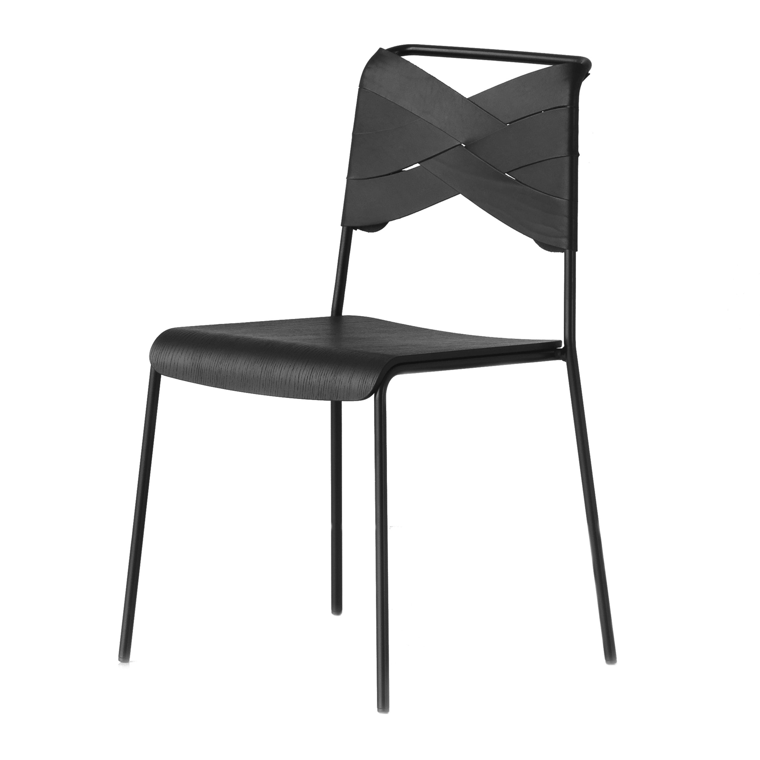 Silla Torso negro-negro