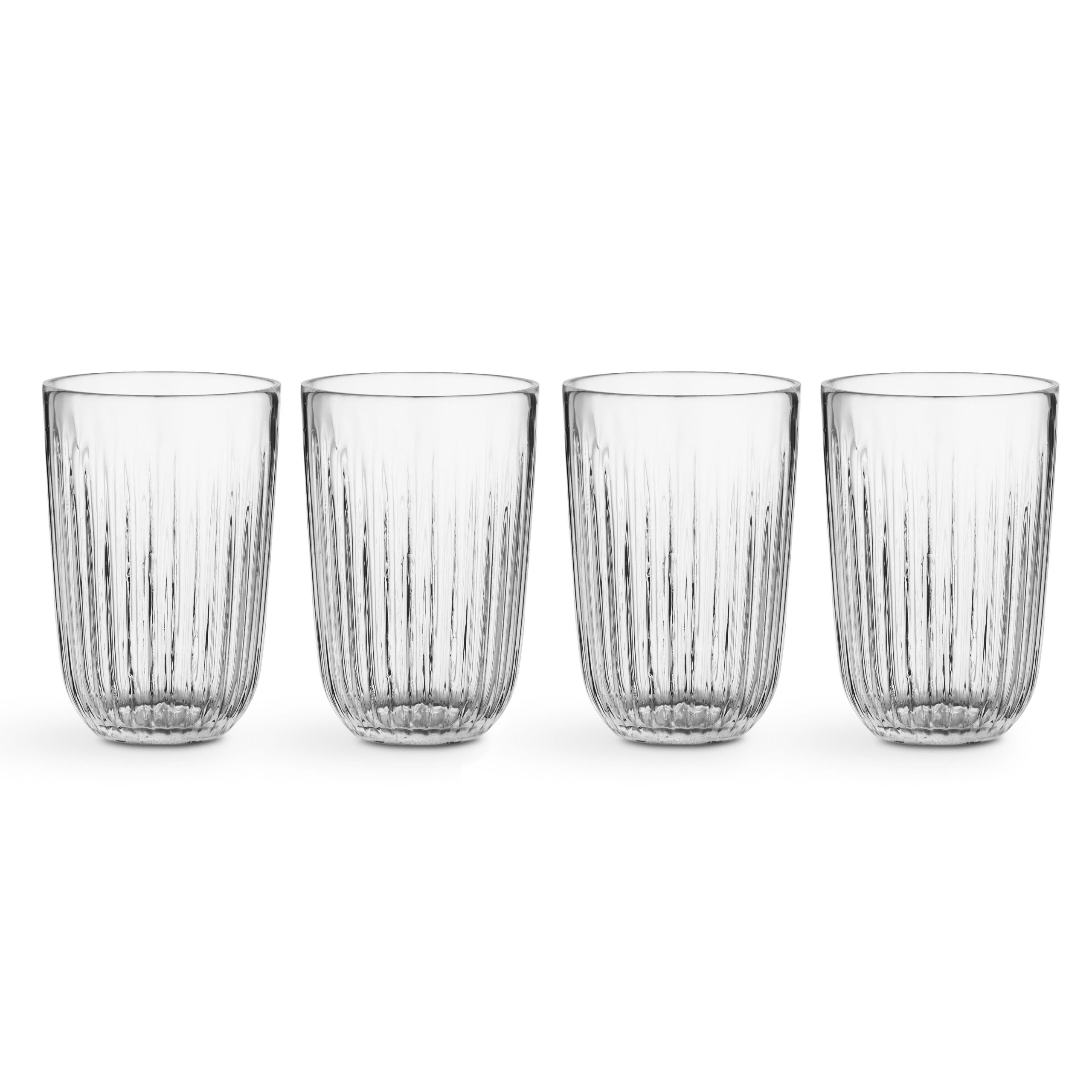 4 Vasos Hammershøi 33 cl transparente