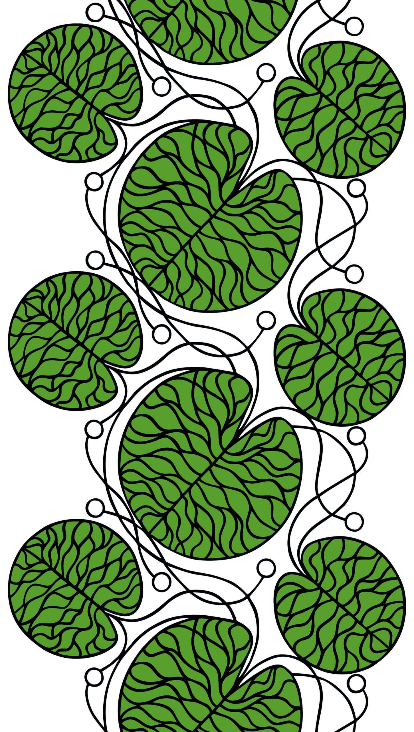 Tela Bottna, verde verde