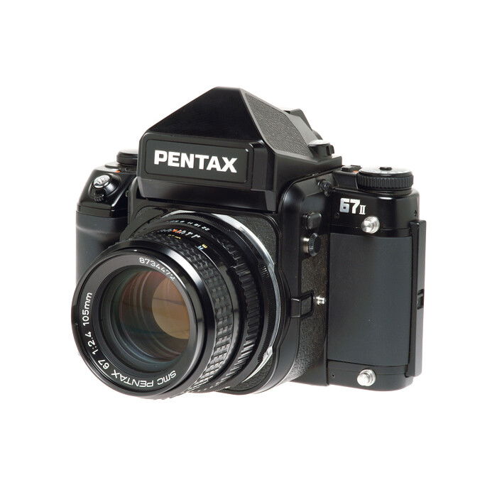 PENTAX 67 II KIT PRISMA + 105/2.4 2ª mano