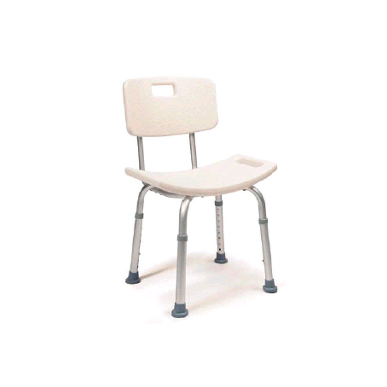 PRIM Silla de ducha graduable en altura con respaldo