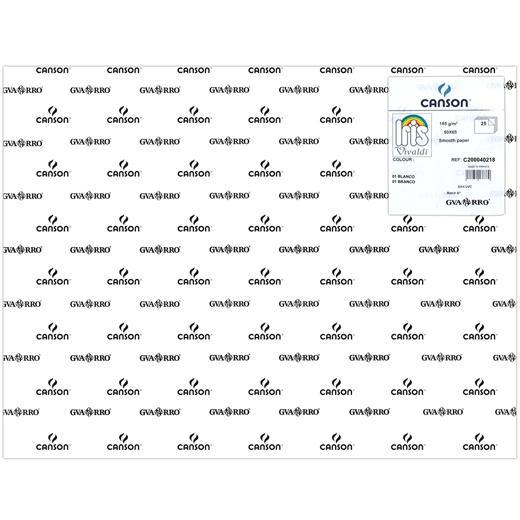 Iris Cartulina Blanco 50x65 cm 185 gr - 25 Unidades