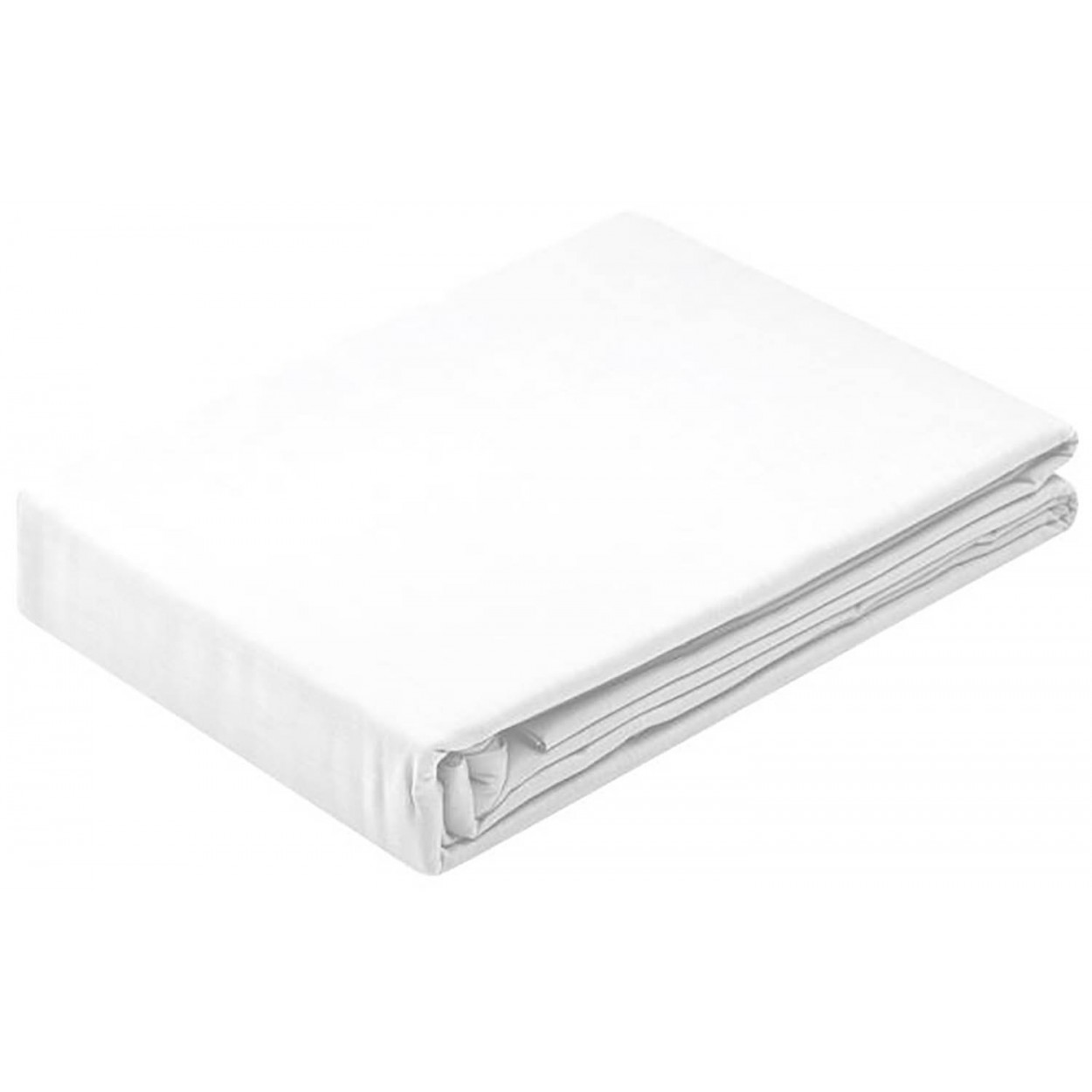 SABANA ENCIMERA BLANCA 100% ALGODÓN 240X300CM