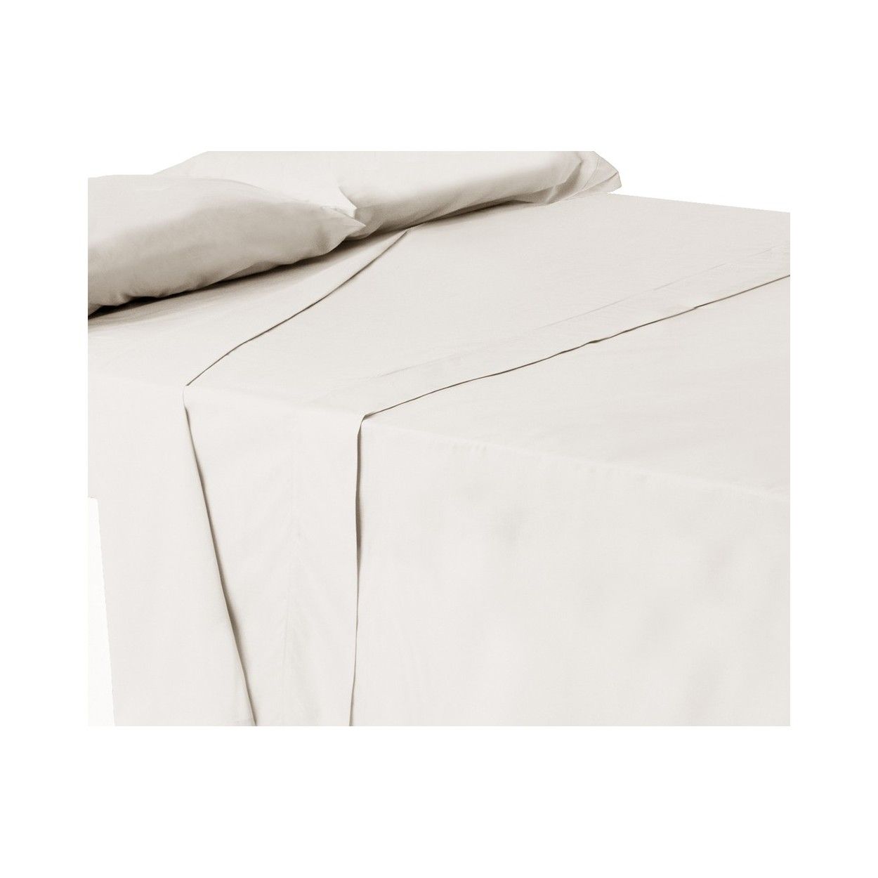 Sábana encimera crudo cama 150 cm