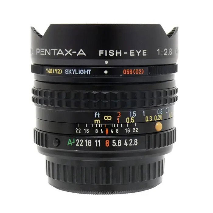 PENTAX A SMC 16/2.8 FISH-EYE 2ª mano