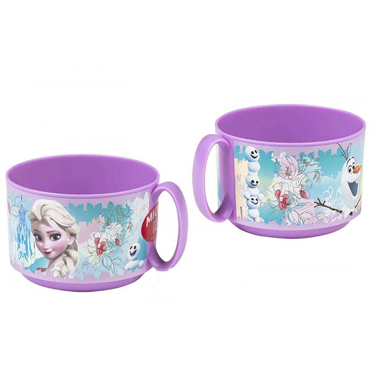SET 2 TAZA INFANTIL DE PLASTICO PRINCE 450ML