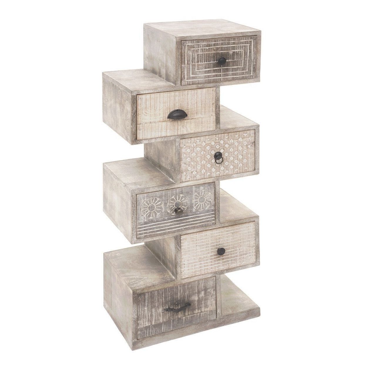 SINFONIER / CAJONERA BLANCA DE  MADERA KYBE