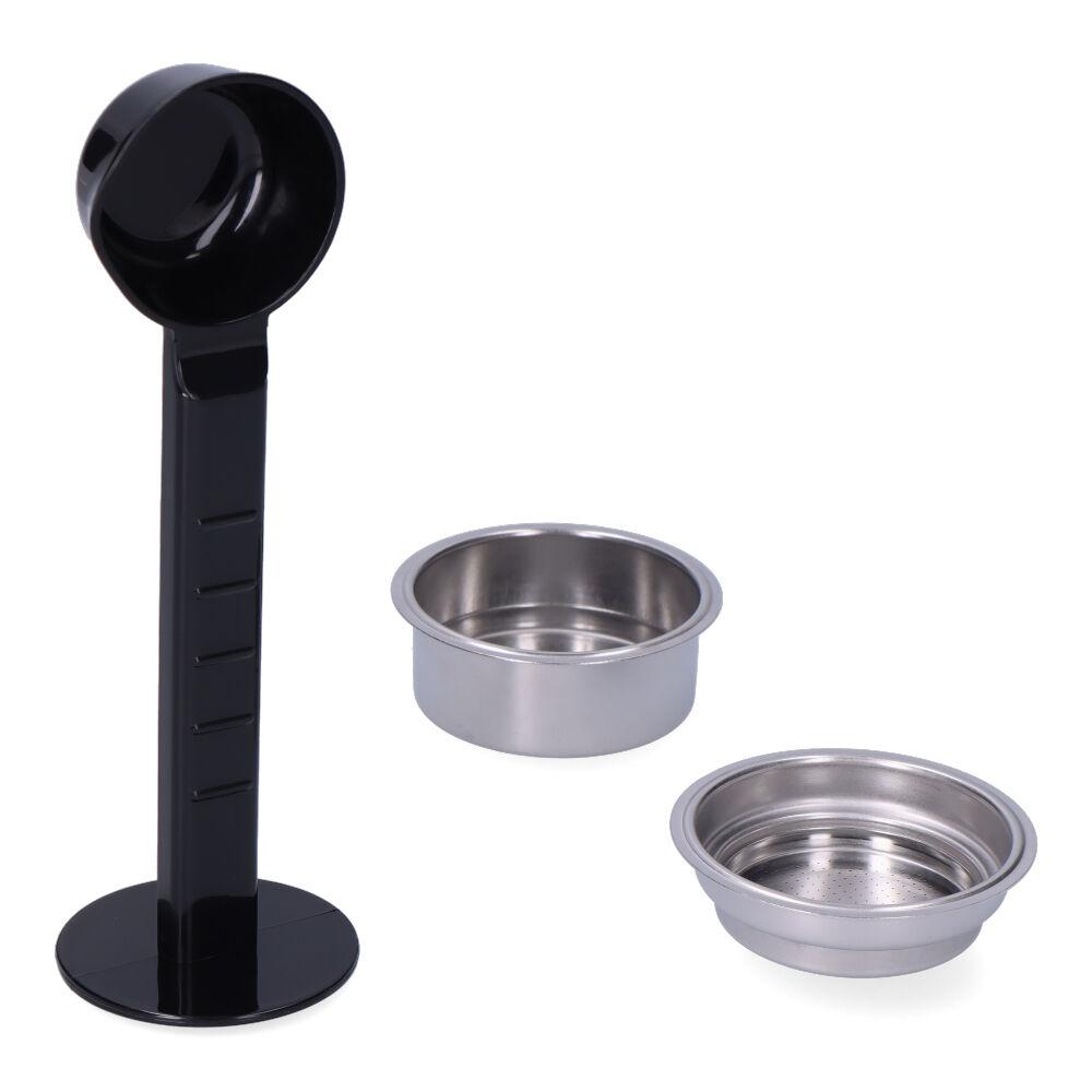 Edm Set cuchara/prensador + filtro 1 taza + filtro 2 tazas para cafetera 07707
