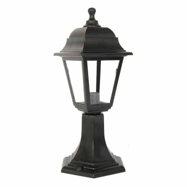 Fabrilamp Albahaca Sobremuro Exterior 1xe27 Negro Ip44 Policarbonato 41,5x16,5d 125871009