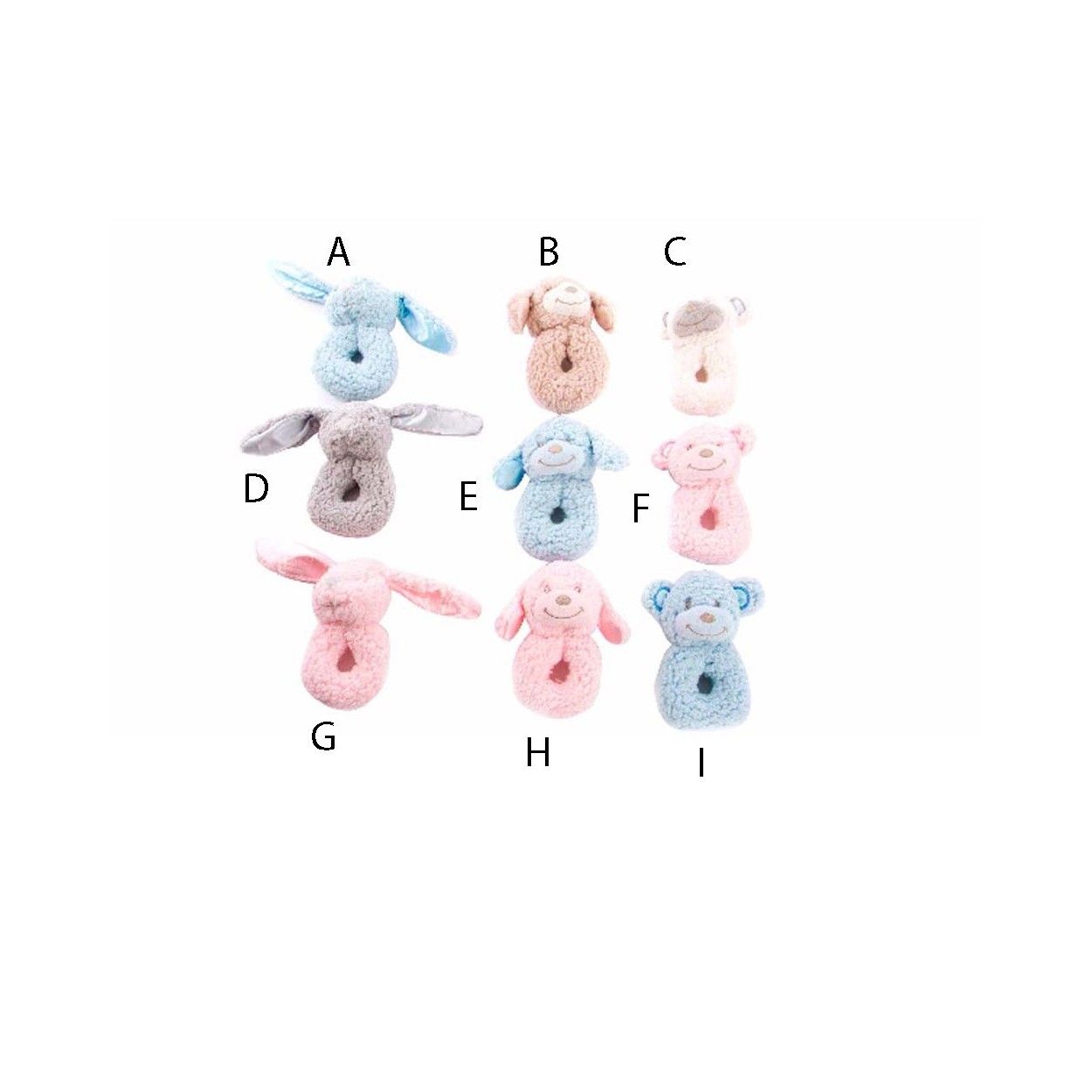 Sonajero poliéster (15x15 cm.)