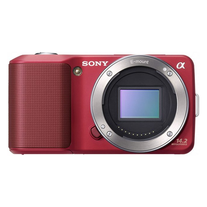 Sony NEX3 cuerpo rojo 2ª mano