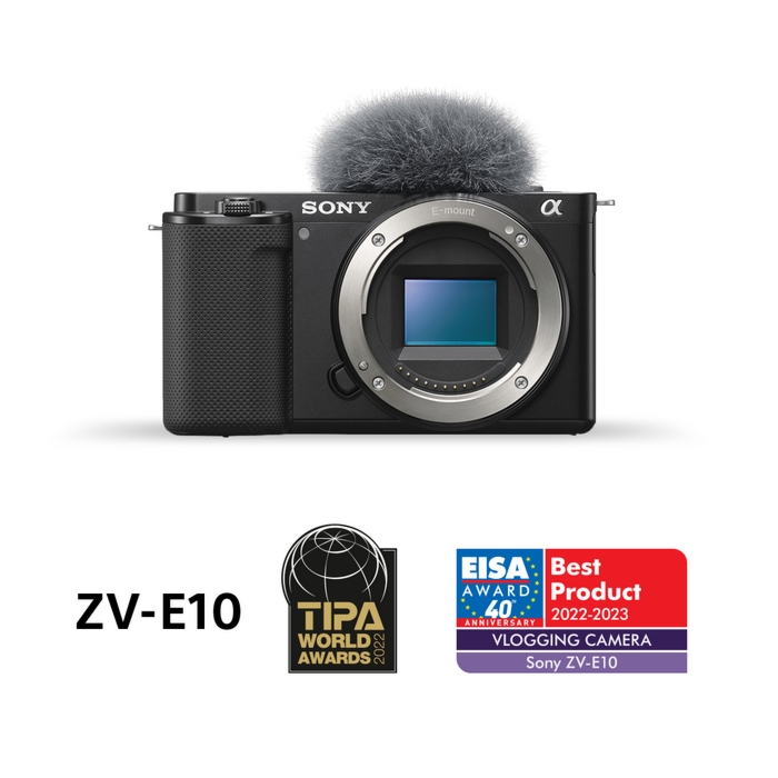 SONY ZV-E10 CUERPO CÁMARA VLOGGING MIRRORLESS