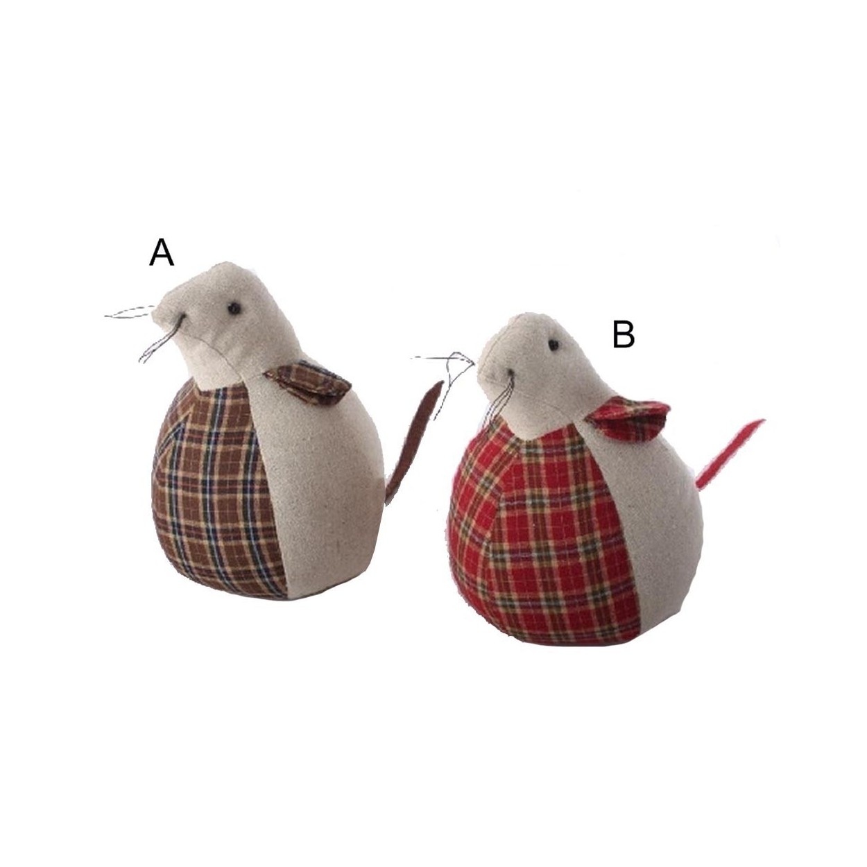 Sujeta puertas de tela - Modelo ratita (13x12x20 cm).