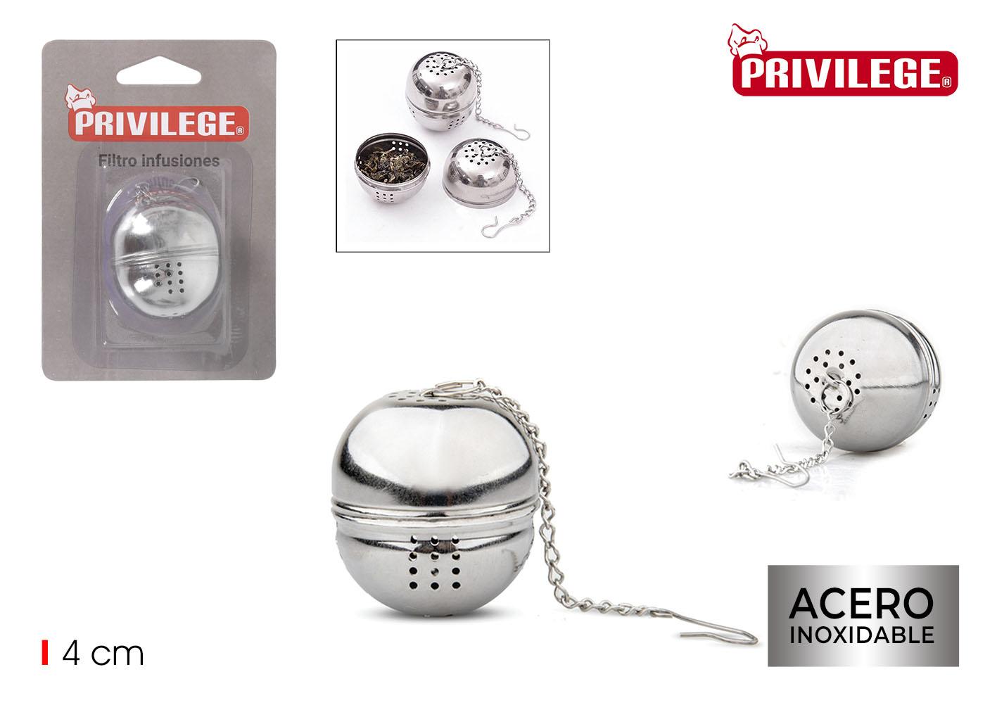 Wooow Filtro de Infusiones Colgante, 4 cm Ancho x 4 cm Alto x 4 cm Largo (36 Unidades)