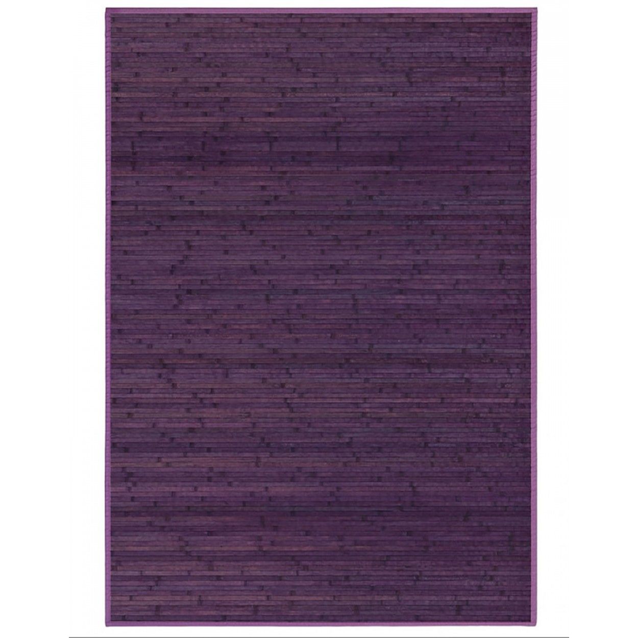 *TARA*ALFOMBRA BAMBÚ NATUR LILA 140X200