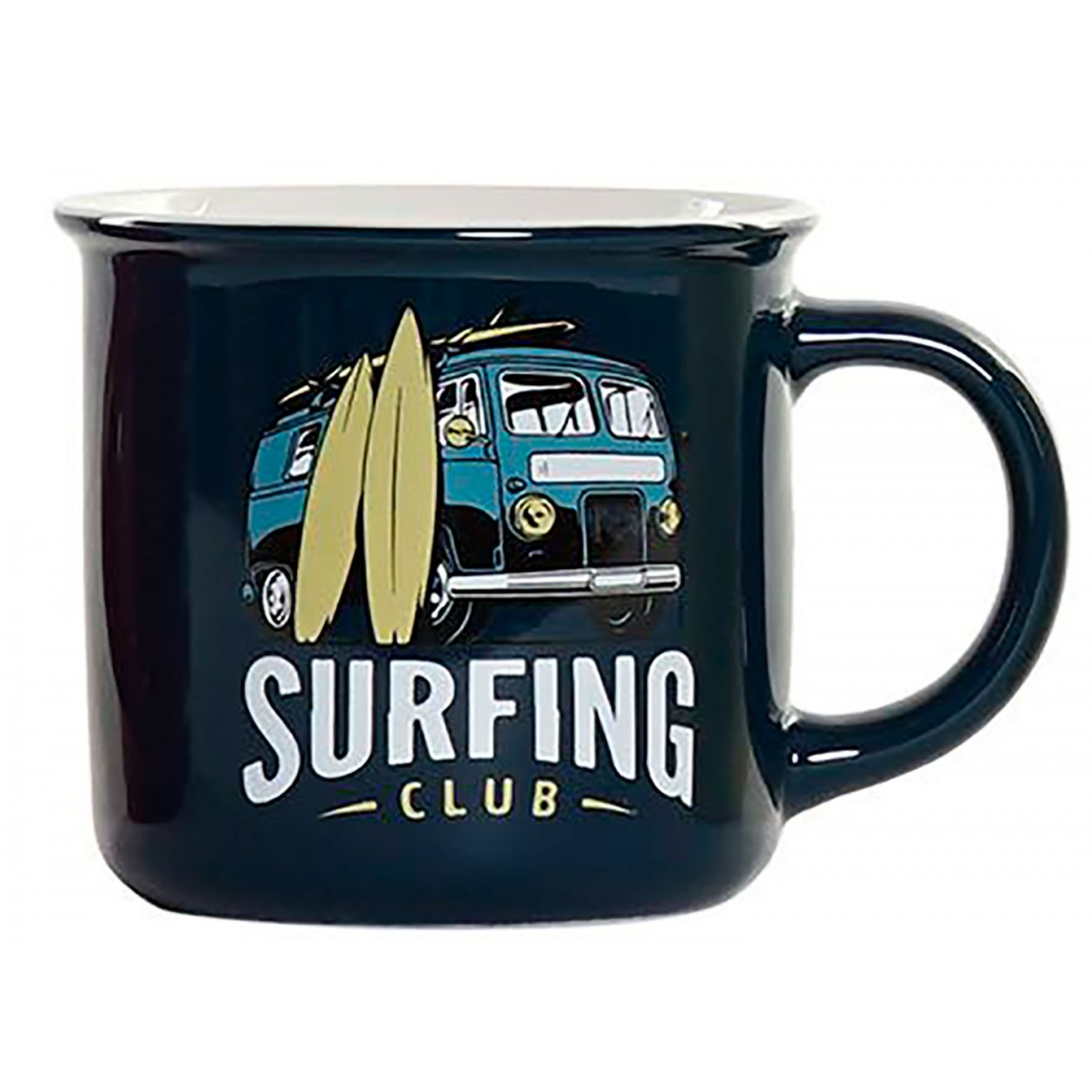 TAZA MUG PORCELANA VINTAGE 350ML