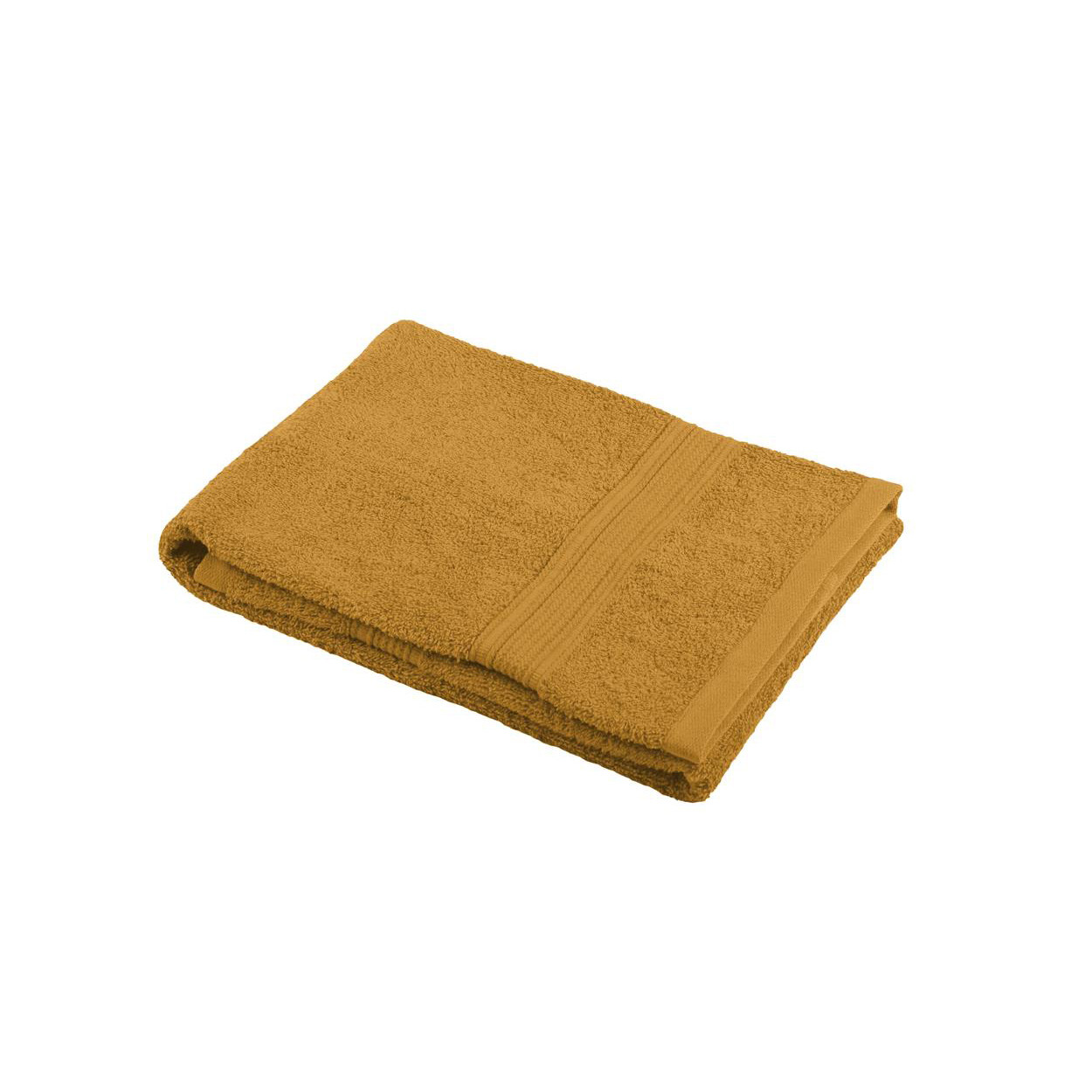 TOALLA BAÑO TOCADOR 100% ALGODÓN 30x50CM CURRY BIO