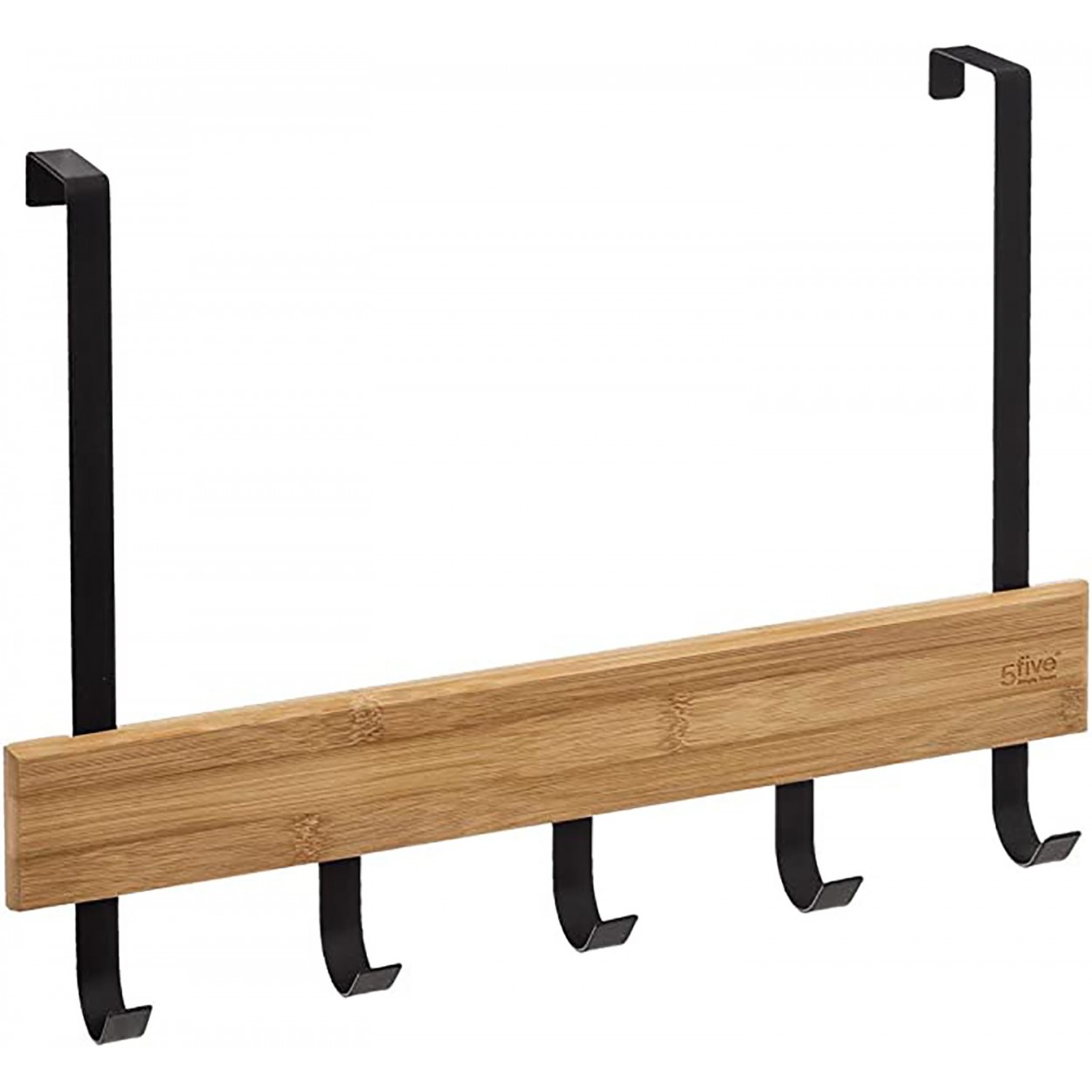 TOALLERO DE PUERTA 5 GANCHOS 40X2X29,8