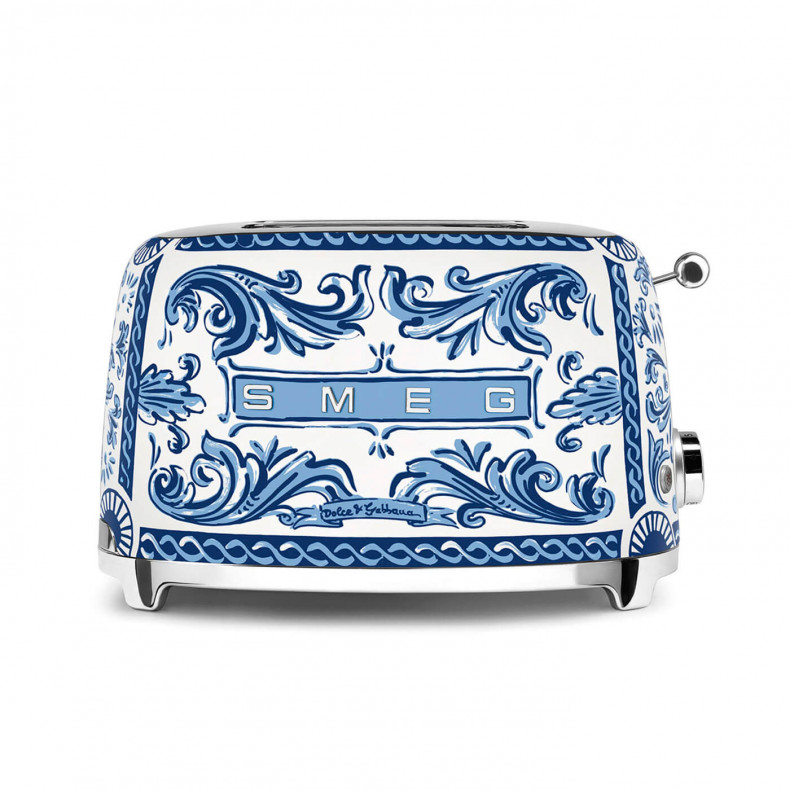 TOSTADORA SMEG 2 TOSTADAS D&G BLU MEDITERRANEO