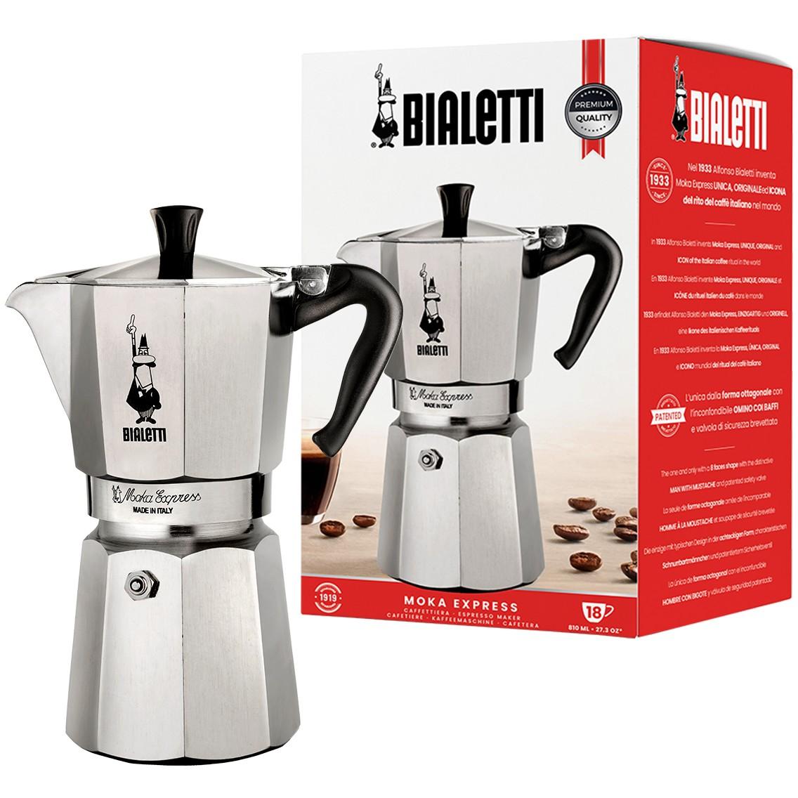 Cafetera Italiana Bialetti 0001167/MR Plateado
