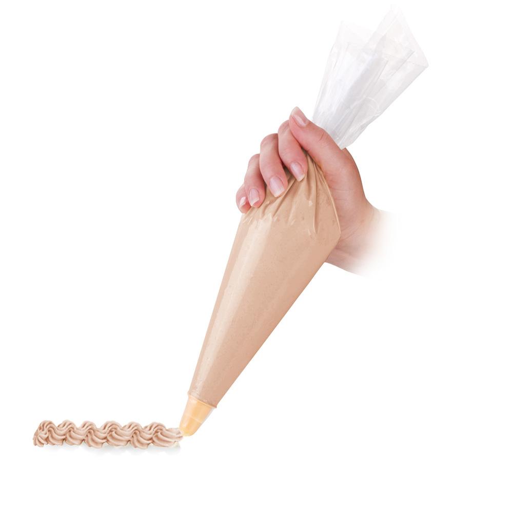 Tescoma Bolsa pastelera Delícia 10un 30cm con 6 boquillas