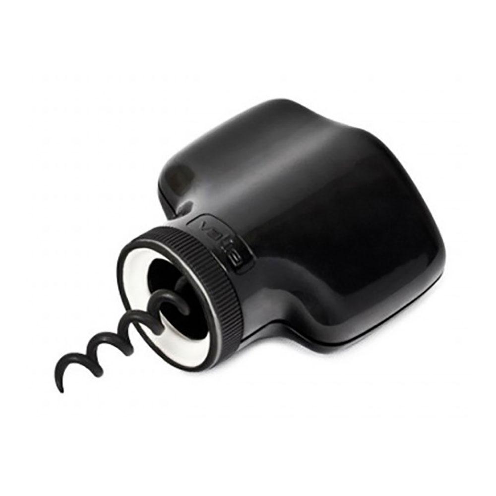 Valira Sacacorchos automático 4014, doble hélice, diseño ergonómico, plástico ABS/PP, negro