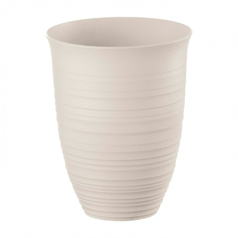 VASO ALTO TIERRA BLANCO
