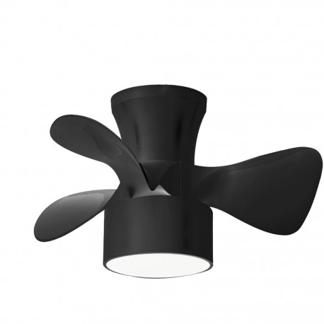 Ventilador de Techo LED Jueric Fly Negro Motor DC Bluetooth