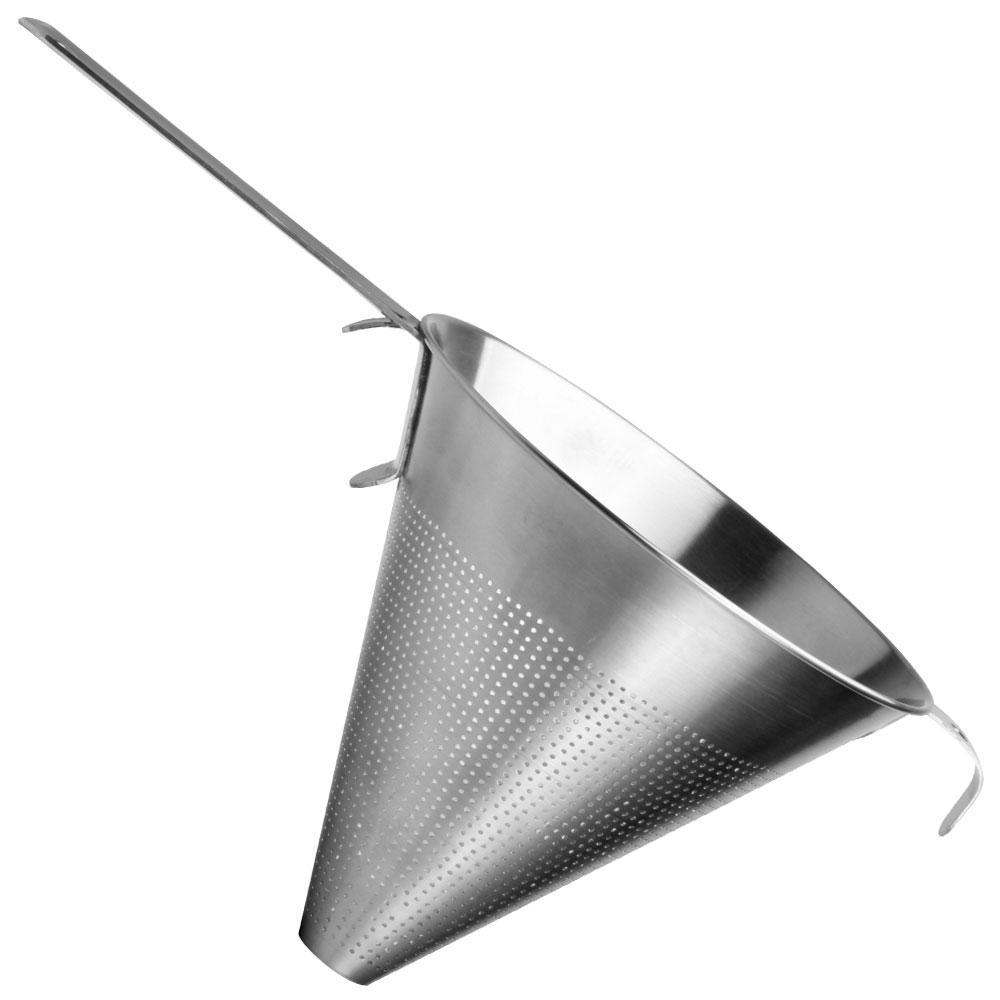 1946 Colador Chino Acero Inoxidable - Diámetro 20 cm, Largo 39 cm, Alto 19 cm