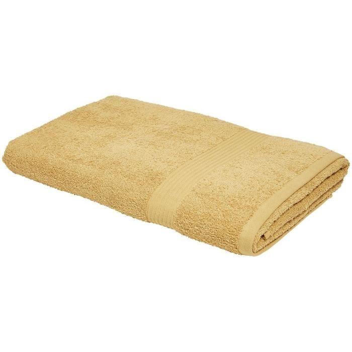 Today TOD3574641230913 - Maxi Toalla de Baño 90x150 cm, 100% Algodón Ocre
