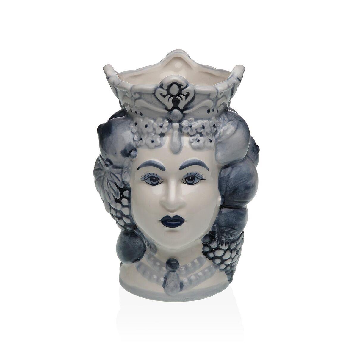 Jarrón Versa MARA Cerámica Escandinavo/Nórdico 12 X 17,8 X 11,8 CM