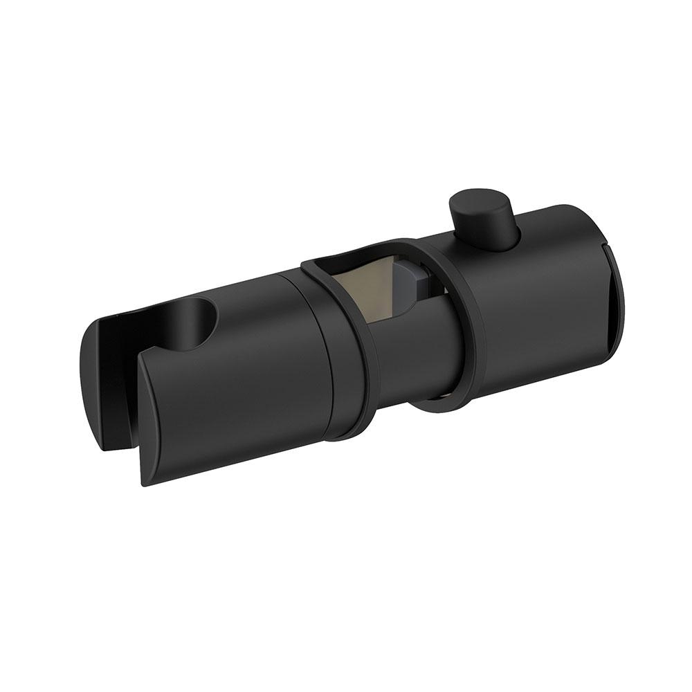 Wenko Soporte ajustable para cabezal de ducha libertà negro 25471100