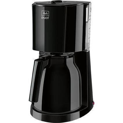 Melitta 1017-06 Cafetera de Filtro Disfruta II con Jarra Térmica Negra