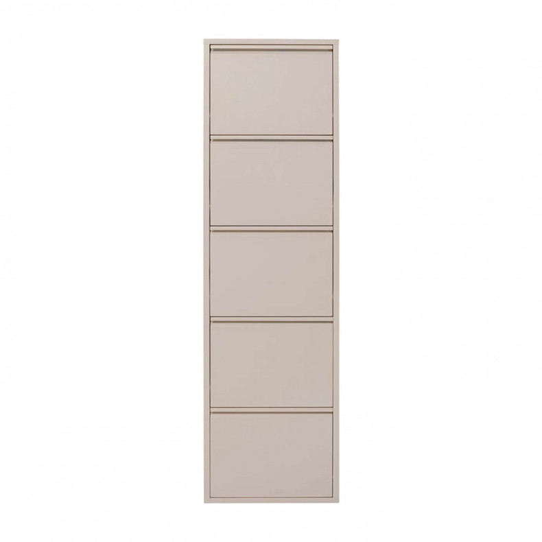 ZAPATERO CARUSO 5 CAJONES CREMA