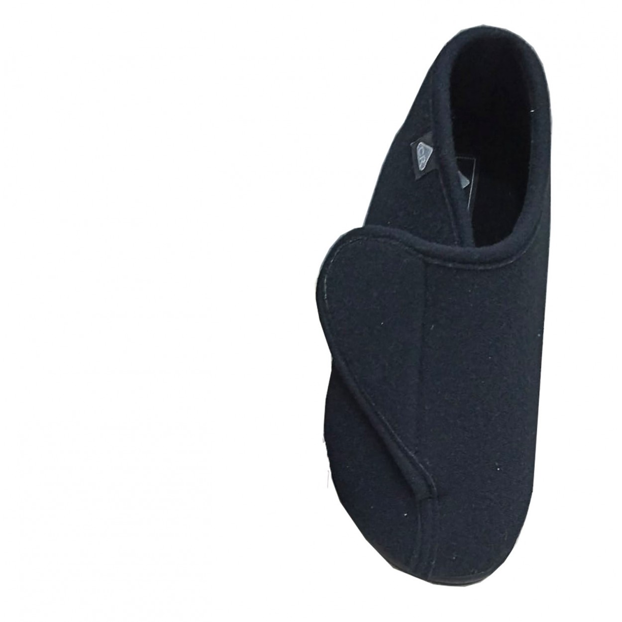 ZAPATILLA TRILOBAL JOHANA VELCRO COLOR NEGRO